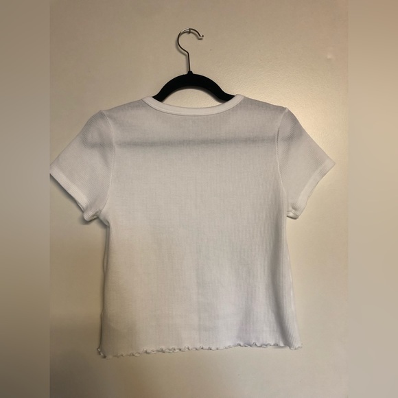 Old Navy Waffle Baby Tee - Picture 3 of 4